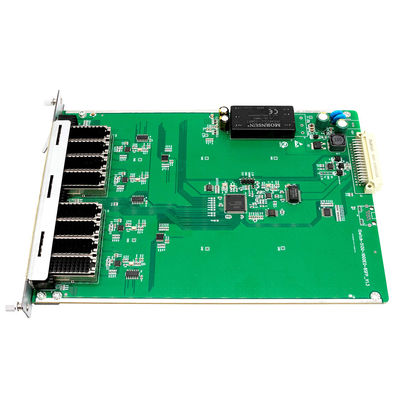 Tarjeta TMUX Óptica 100G 4×SFP28 Enlace ascendente a 1×QSFP28 Multiplexación no coherente
