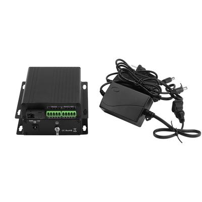 RS485 RS422 Convertidor de medios de serie industrial 40KM Fibra de núcleo único 1310/1550nm CE