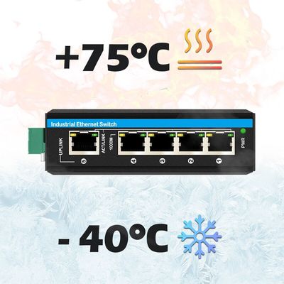 802.3bt PoE++ Gigabit Extensión PoE exterior de 1 a 4 puertos Extensión PoE industrial para cámara IP CCTV
