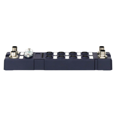Interruptor Ethernet Industrial Gigabit de 8 puertos resistente al agua IP67 M12 Interruptor Ethernet ferroviario administrado