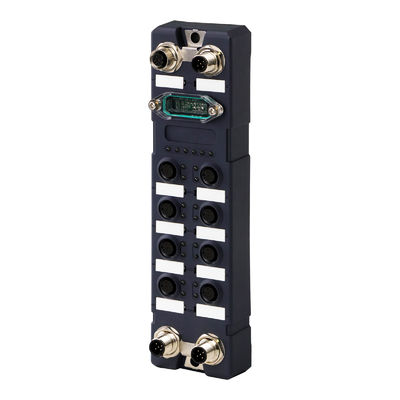 Interruptor Ethernet Industrial Gigabit de 8 puertos resistente al agua IP67 M12 Interruptor Ethernet ferroviario administrado