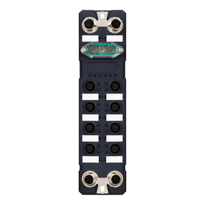 Interruptor Ethernet Industrial Gigabit de 8 puertos resistente al agua IP67 M12 Interruptor Ethernet ferroviario administrado