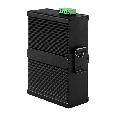 Interruptor PoE Gigabit Ethernet L2 de 8 puertos gestionado con entrada DC48V y grado de protección IP40