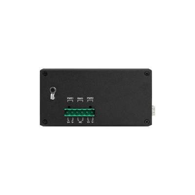 8 puertos RJ45+1*SFP L2 Interruptor Ethernet Gigabit Administrado IP40 Interruptor Poe de entrada de potencia doble
