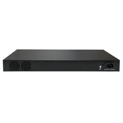 48 puertos Gigabit L3 Switch de red administrado 10G Fibra de conexión superior de entrada AC única Basado en Realtek