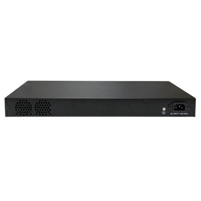 48 puertos Gigabit L3 Switch de red gestionado con conexiones de fibra 10G Basado en Realtek