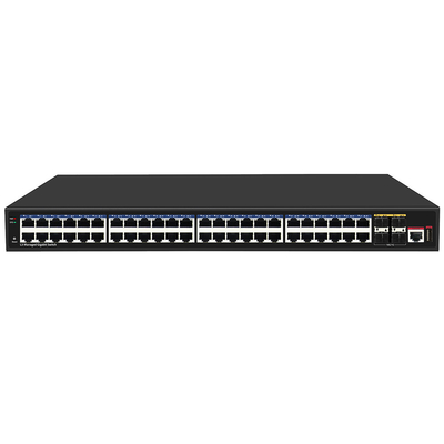 48 puertos Gigabit L3 Switch de red gestionado con conexiones de fibra 10G Basado en Realtek