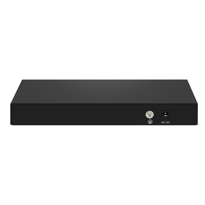 8 puertos 10G SFP + Switch de fibra no administrado 1G / 2.5G Autoadaptable DC12V Soporte OEM
