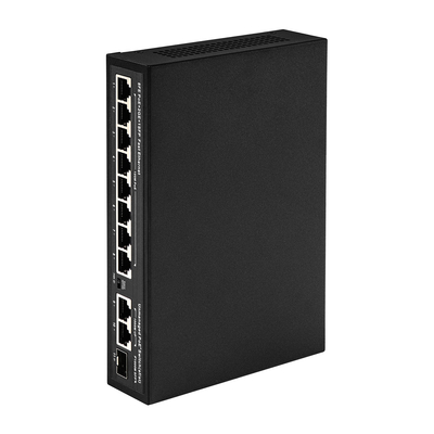 Interruptor PoE de alcance extendido de 8 puertos 10/100M con consumo de 120W/150W y cobertura de 250m