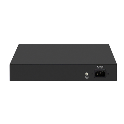 8 puertos Gigabit Switch de red gestionado basado en Realtek AC Input SFP Fiber Uplink