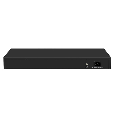 Interruptor administrado 10G 24 puertos Gigabit Anillo de cobre ERPS administrado 1G/2.5G Fibra