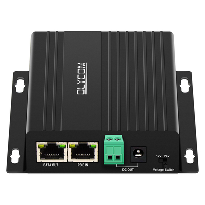 10/100/1000Mbps 12V 30W POE Splitter DC12V/24V Salida
