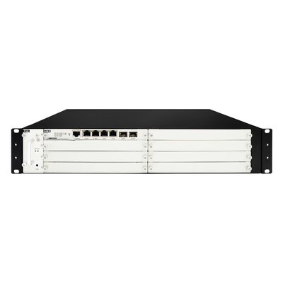 Sistema de transmisión óptica DWDM de 19" 2U con tarjeta EDFA OTU DCM Sistema de transmisión Wdm
