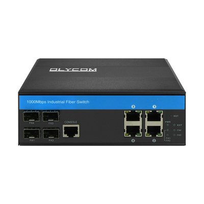 8 puertos Gigabit Ethernet Switch L2 Interruptor de red exterior administrado con 4RJ45+4SFP