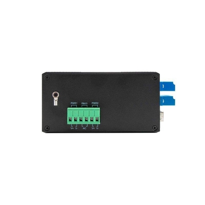 Interruptor industrial gestionado L2 con función bypass 2*2B con conector SM LC para protección de línea óptica