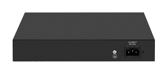 Conmutador PoE de 8 puertos Gigabit gestionado, conmutador de fibra ethernet, 120W, entrada AC100-240V
