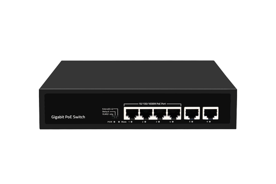 Interruptor PoE de 4 puertos gigabit a precio de fábrica, 65W con watchdog PoE