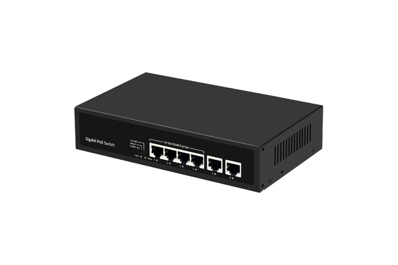 Interruptor PoE de 4 puertos gigabit a precio de fábrica, 65W con watchdog PoE