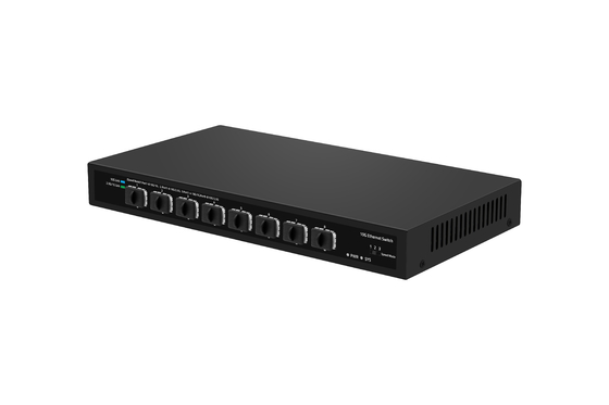 10G SFP+ Fibra de cambio 8*10G SFP+ Puertos de fibra de soporte 1.25G/2.5G/10G