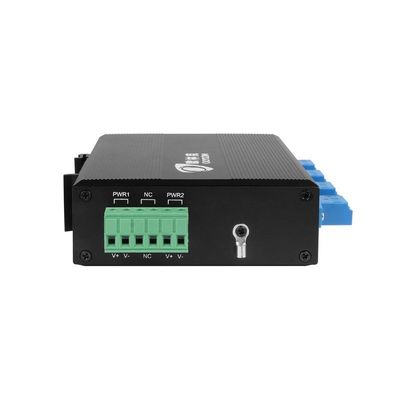 Interruptor de derivación de fibra 2x2B con conector LC/SC y tipo de fibra SM/MM para protección de redes ópticas