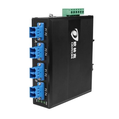 Interruptor de derivación de fibra 2x2B con conector LC/SC y tipo de fibra SM/MM para protección de redes ópticas