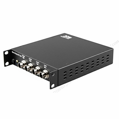20Km Fibra óptica de modo único Convertidor óptico digital de vídeo 1310nm/1550nm desde la cámara hasta el centro de control