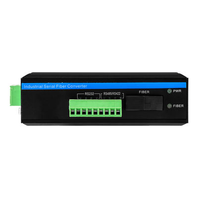 Conversor óptico industrial RS485 RS422 RS485 Convertidor de medios de fibra de serie a fibra de fibra módem óptico
