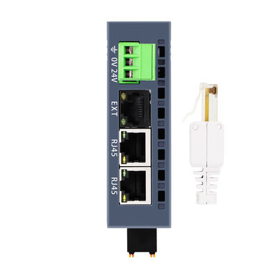 Modbus-TCP bus PAL I/O System extensible coupler Industrial Control 16DI+16DO PNP DC24V Input 2RJ45 IP20 