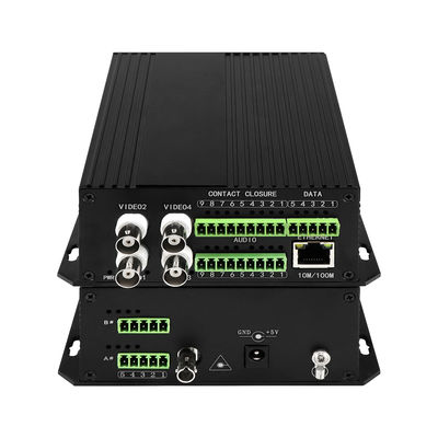 Convertidor de Fibra Óptica de Datos, Video y Audio Multiserivicio Personalizado OEM con Interfaz Estándar FC ST/SC Opcional para Convertidor Óptico Digital de Video
