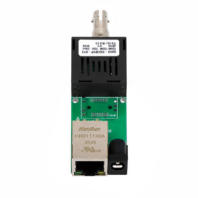 Tarjeta de conversión de medios Gigabit DC5V ~ DC24V para UAV Solución de comunicación de fibra Mini tamaño