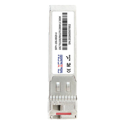 10G Sfp+ módulo óptico de modo único 1270/1330nm 20km