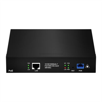 Gigabit xPON PoE ONU. EPON GPON Unidad de red óptica para vigilancia IP y redes de acceso de fibra