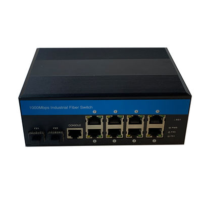 La web manejó el interruptor de red portuario del interruptor 10 industriales de Gigabit Ethernet IM-FS280GW