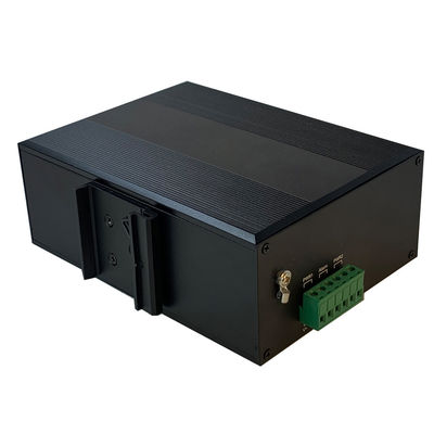 8 Puertos industriales con interruptor PoE administrado 2.5G Fibra Din Rail 240W Apoyo a la gestión de PoE