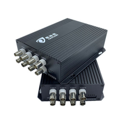 Multiplexor análogo del convertidor óptico de Digitaces del vídeo de DC5V1A 8ch sobre el cable coaxial