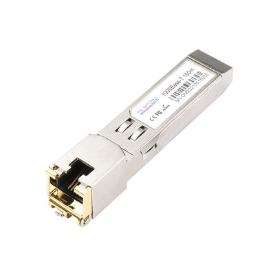 Transceptor de módulo Gigabit RJ45 SFP 10/100/1000BASE-T sobre el cable UTP Cat5