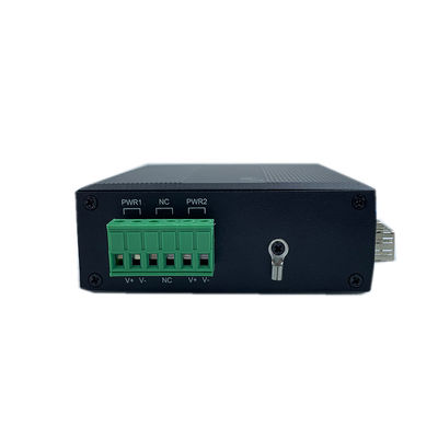 Interruptor POE industrial no administrado con 4 puertos y 2 ranuras SFP para sistema de cámaras de seguridad
