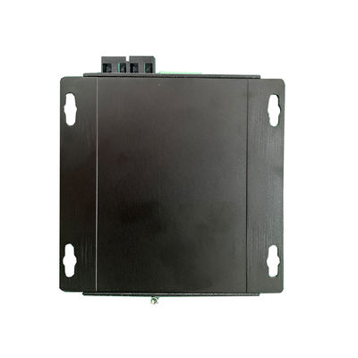 RS232 al convertidor de fibra óptica convertidor óptico en serie montado en la pared entrada DC12V