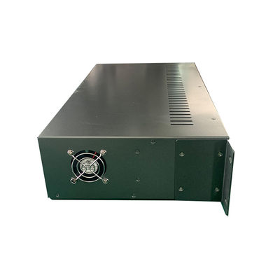 14 Repuesto de conversión de medios de tracción Chasis de 19 pulgadas 2U doble AC220V para convertidores de medios de fibra