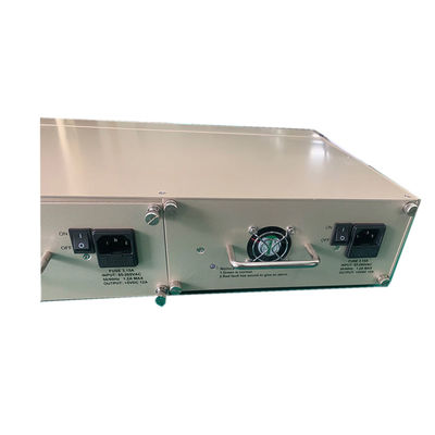 Chasis de Rack para Convertidores de Medios de 16 Ranuras, Doble Fuente de Alimentación AC/DC, Tamaño 2U, No Gestionado, Certificado CE, RoHS, FCC