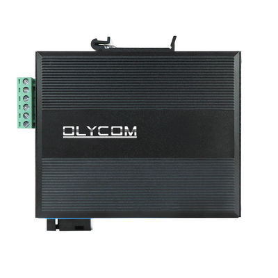 Convertidor de medios Ethernet industrial Gigabit sin administrar SC WDM de fibra única de tamaño pequeño