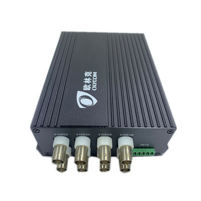 Convertidor óptico digital de datos y vídeo RS422 para cámara PTZ AHD/HD Video DC12V