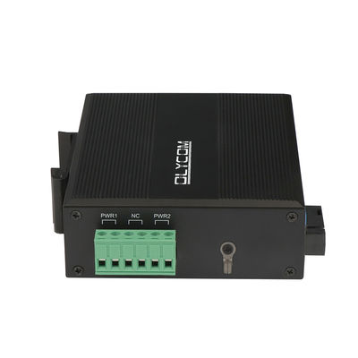 20KM Convertidor de medios WDM Ethernet rápido Red industrial robusta Mini tamaño no administrado