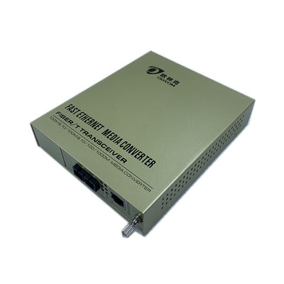 Convertidor del CCTV de MDIX medios con 2 puertos Ethernet SMF el 100km máximo
