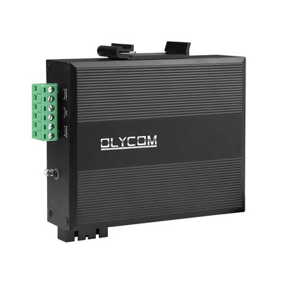 Convertidor de medios Gigabit Ethernet de 40KM SC Fibra monomodo No gestionado Carcasa robusta CE FCC