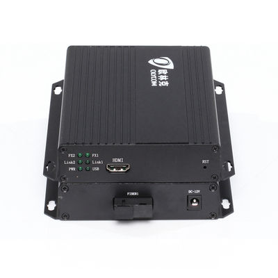 Extensor HDMI DVI 1080P Puerto SC Monomodo Simplex 12VDC CE FCC Tipo Escritorio