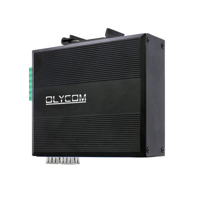 Interruptor POE industrial no administrado con 2 puertos SFP y 4 UTP para el cumplimiento de FCC y CE