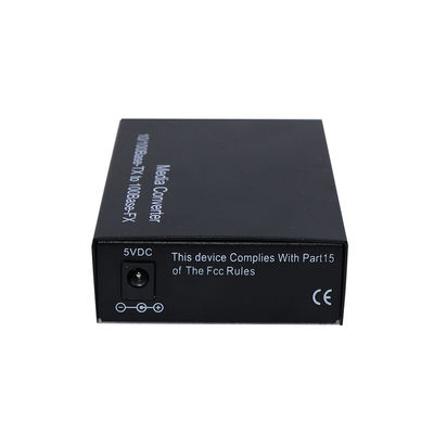 fibra dual del SC del convertidor 48V de los medios de Ethernet de la fibra óptica del 10/100M POE PSE para IPC