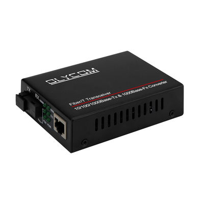 Convertidor de medios WDM de fibra única Gigabit Sin administrar 14 ranuras