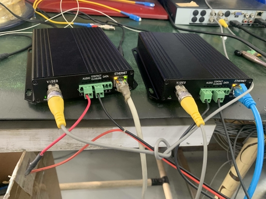 Datos RS232 de Bidi/convertidor de RS422 10/el 100M Ethernet Over Fiber